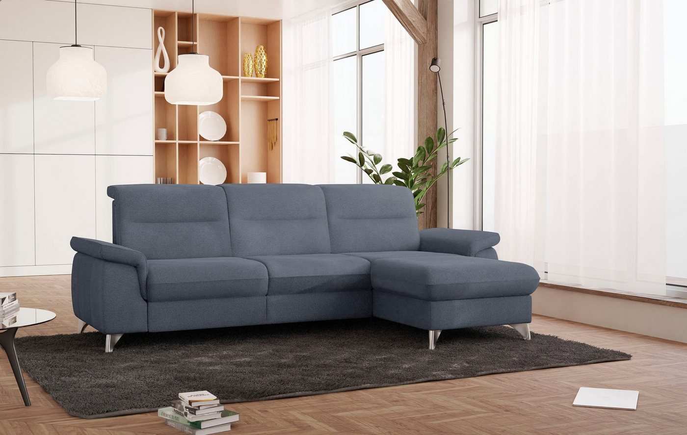 sit&more Ecksofa Astoria L-Form, wahlweise mit motorischer Relaxfunktion von sit&more