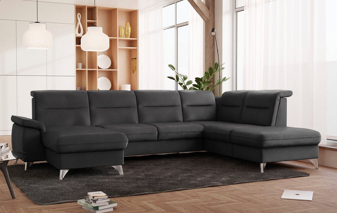 sit&more Wohnlandschaft Astoria U-Form, wahlweise mit motorischer Relaxfunktion sit&more Wohnlandschaft Astoria U-Form, wahlweise mit motorischer Relaxfunktion von sit&more