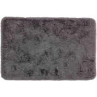 SCHÖNER WOHNEN KOLLEKTION Badematte »Bali«, BxL: 67 x 110 cm, Polyester - grau von SCHÖNER WOHNEN KOLLEKTION