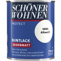 SCHÖNER WOHNEN Buntlack, altweiß , seidenmatt - weiss von SCHÖNER WOHNEN