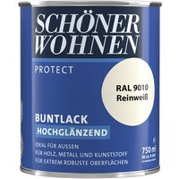 SCHÖNER WOHNEN Buntlack, reinweiß , hochglänzend - weiss von SCHÖNER WOHNEN