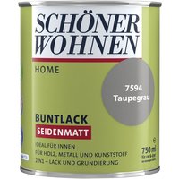 SCHÖNER WOHNEN Buntlack »Home«, taupe , seidenmatt - grau von SCHÖNER WOHNEN