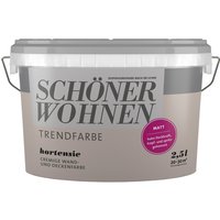 SCHÖNER WOHNEN Dispersionsfarbe »Trendfarbe«, Hortensie, matt - rosa von SCHÖNER WOHNEN