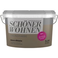 SCHÖNER WOHNEN Dispersionsfarbe »Trendfarbe«, Macchiato, matt - braun von SCHÖNER WOHNEN