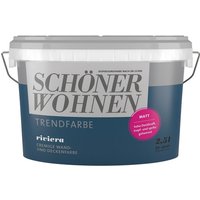 SCHÖNER WOHNEN Dispersionsfarbe »Trendfarbe«, Riviera, matt - blau von SCHÖNER WOHNEN