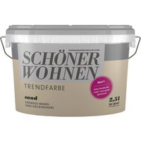 SCHÖNER WOHNEN Dispersionsfarbe »Trendfarbe«, Sand, matt - beige von SCHÖNER WOHNEN