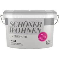 SCHÖNER WOHNEN Dispersionsfarbe »Trendfarbe«, Wool, matt - weiss von SCHÖNER WOHNEN