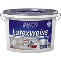 SCHÖNER WOHNEN Innenfarbe »Latexweiss«, weiß, seidenglänzend von SCHÖNER WOHNEN