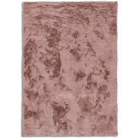 SCHÖNER WOHNEN Kunstfellteppich »Tender«, BxL: 80 x 150 cm, rechteckig, Polyester - rosa von SCHÖNER WOHNEN