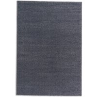 SCHÖNER WOHNEN Teppich »Pure«, BxL: 67 x 130 cm, rechteckig, Polypropylen (PP) - grau von SCHÖNER WOHNEN