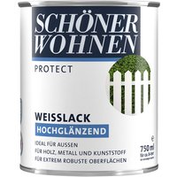 SCHÖNER WOHNEN Weißlack, hochglänzend - weiss von SCHÖNER WOHNEN