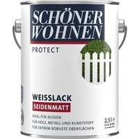 SCHÖNER WOHNEN Weißlack, seidenmatt - weiss von SCHÖNER WOHNEN