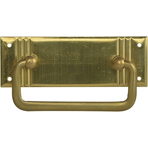 Schorgöhfer & Frehe Möbelgriff Landhausstil LA 59mm - Klappgriff groß - Schrankgriff liegend Breite 96mm, Höhe 33mm, Messing roh Schorgöhfer & Frehe Möbelgriff Landhausstil LA 59mm - Klappgriff groß - Schrankgriff liegend Breite 96mm, Höhe 33mm, Messing roh von SCHÖRGHOFER & FREHE