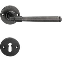 Schörghofer - Schörhofer Klam Türbeschlag Türgriff für Innentür auf Rosette bb verzinkt alt gebürstet Schörghofer - Schörhofer Klam Türbeschlag Türgriff für Innentür auf Rosette bb verzinkt alt gebürstet von SCHÖRGHOFER