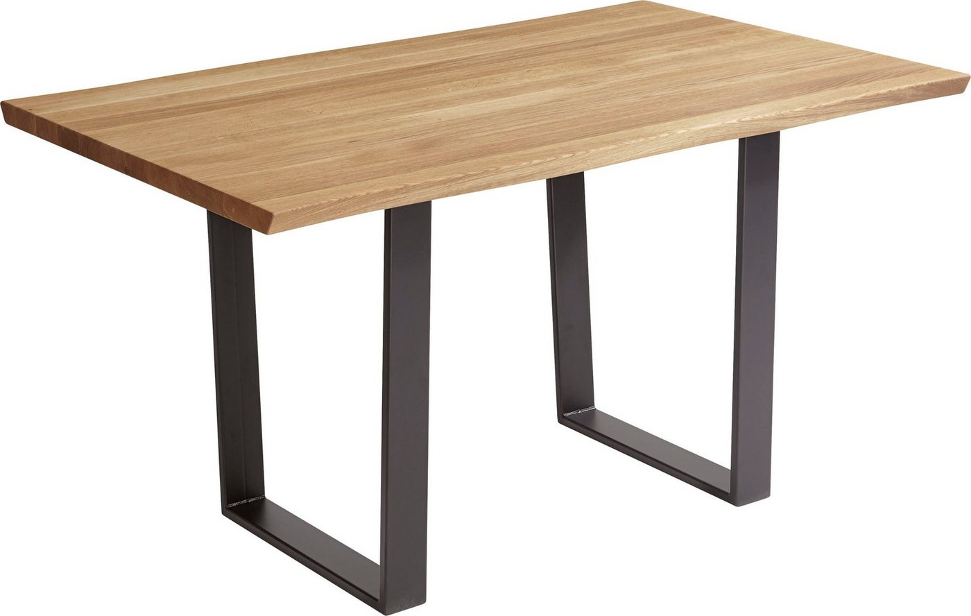 SCHÖSSWENDER Baumkantentisch Oviedo 4, FSC®-zertifiziertes Massivholztischplatte mit Baumkante von SCHÖSSWENDER