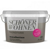 SW Trend Wandfarbe matt 1,0L manhattan 7513 SW Trend Wandfarbe matt 1,0L manhattan 7513 von SCHONER WOHNEN