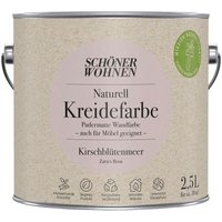 Schoner Wohnen - Schöner Wohnen Naturell Kreidefarbe 2,5 Ltr. Kirschblütenmeer zartes Rosa von SCHONER WOHNEN