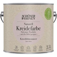 Schoner Wohnen - Schöner Wohnen Naturell Kreidefarbe 2,5 Ltr. Kirschblütenmeer zartes Rosa von SCHONER WOHNEN