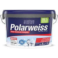 Schöner Wohnen Polarweiss 1,0 Ltr. Weiß Scheuerbeständig von SCHONER WOHNEN