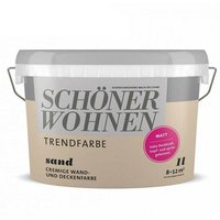 Sw Trend Wandfarbe matt 1,0L Sand 8514 von SCHONER WOHNEN