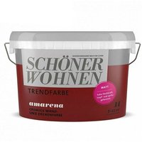 Sw Trend Wandfarbe matt 1,0L amarena 3511 von SCHONER WOHNEN