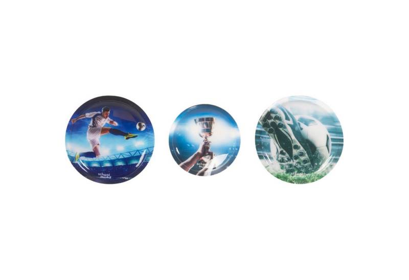 SCHOOL-MOOD® Sticker 3er Patchy-Set Jonas Fußball von SCHOOL-MOOD®
