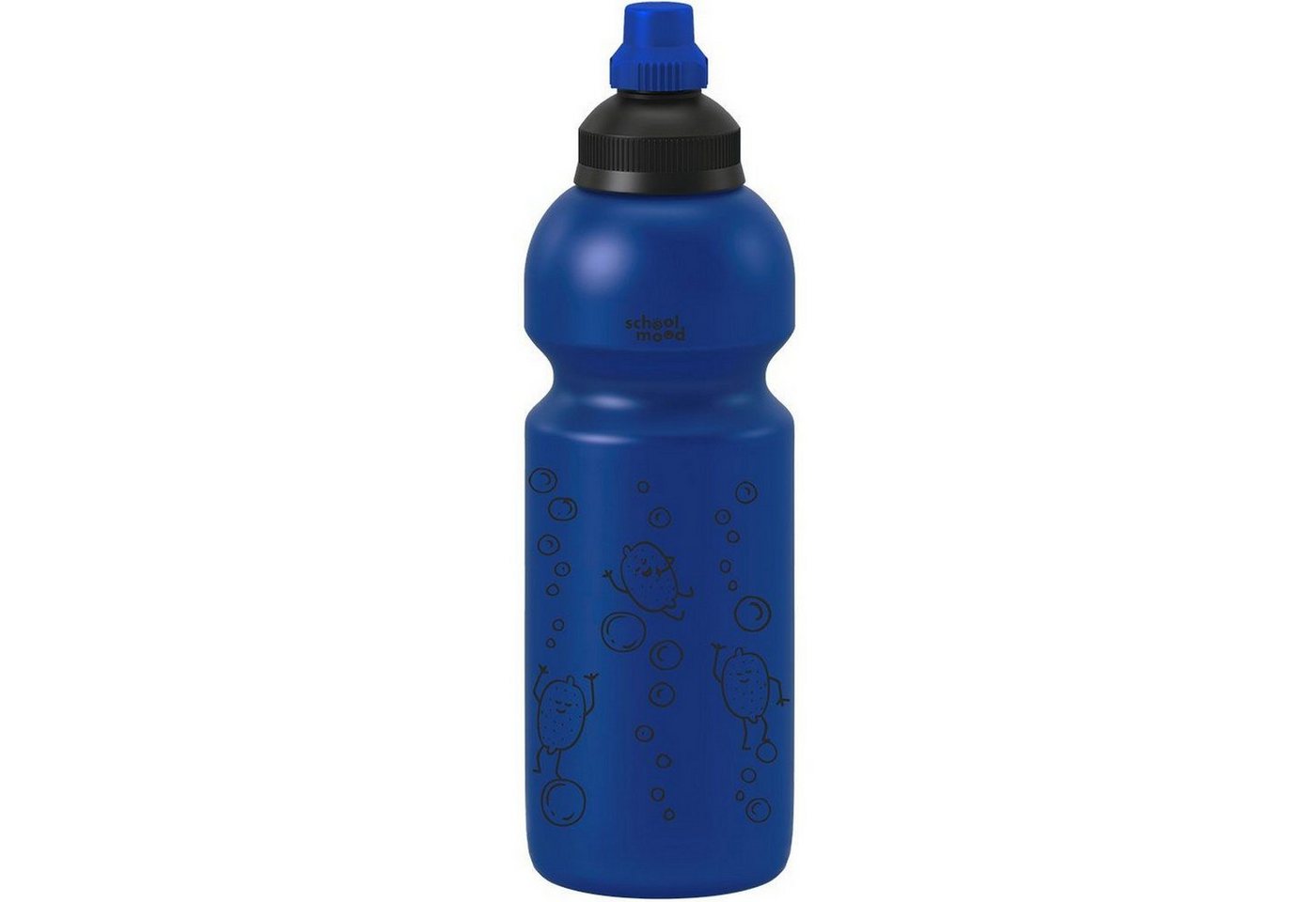 SCHOOL-MOOD® Trinkflasche Trinkflasche blau, 600 ml von SCHOOL-MOOD®
