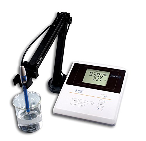 SCHOTT INSTRUMENTS 074225 Lab 860 set : pH-mètre de précision avec interface RS 232 et USB, statif et couvercle de protection, électrode combinée pH von SCHOTT INSTRUMENTS