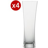 SCHOTT ZWIESEL 4-tlg. Weizenbiergläser Set BEER BASIC, Kristallglas von SCHOTT ZWIESEL