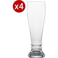 SCHOTT ZWIESEL 4-tlg. Weizenbiergläser Set BEER BASIC, Kristallglas von SCHOTT ZWIESEL