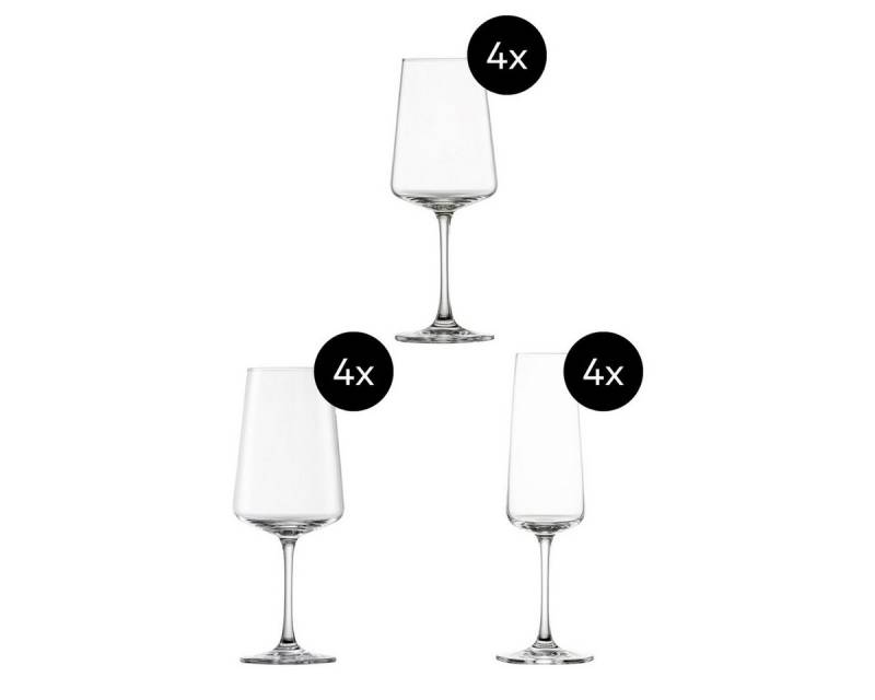 SCHOTT-ZWIESEL Gläser-Set MioVino, Kristallglas, 12-tlg. von SCHOTT-ZWIESEL