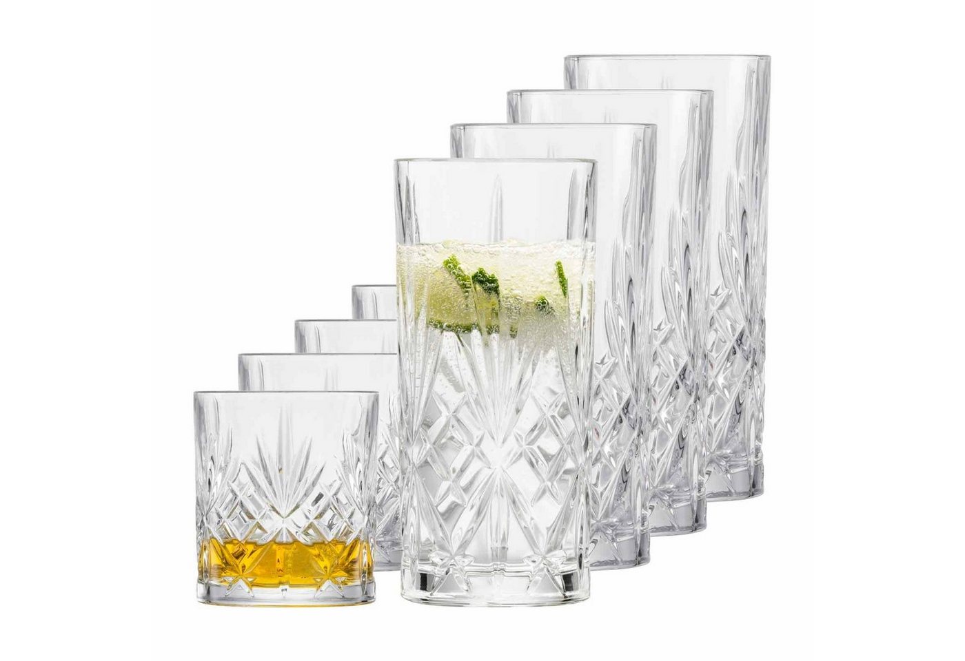 SCHOTT-ZWIESEL Glas Show Bargläserset 8er Set, Glas SCHOTT-ZWIESEL Glas Show Bargläserset 8er Set, Glas von SCHOTT-ZWIESEL