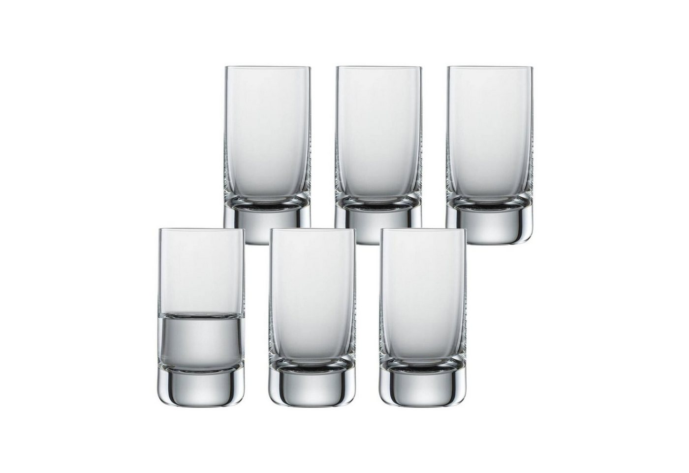 SCHOTT-ZWIESEL Schnapsglas Convention Schnapsgläser 50 ml 6er Set, Glas von SCHOTT-ZWIESEL