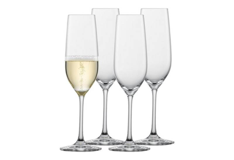 SCHOTT-ZWIESEL Sektglas Forté Sektgläser 227 ml 4er Set, Glas von SCHOTT-ZWIESEL