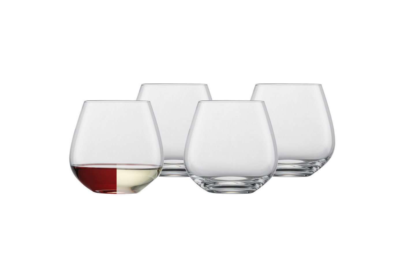 SCHOTT-ZWIESEL Weinglas Forté Weinbecher 587 ml 4er Set, Glas von SCHOTT-ZWIESEL