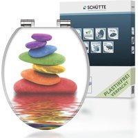 MDF WC-Sitz COLORFUL STONES, mit Absenkautomatik MDF WC-Sitz COLORFUL STONES, mit Absenkautomatik von SCHÜTTE
