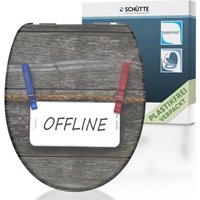 Duroplast WC-Sitz offline, mit Absenkautomatik von SCHÜTTE