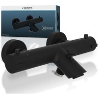 London Thermostat Wannenfüllarmatur, Schwarz matt London Thermostat Wannenfüllarmatur, Schwarz matt von SCHÜTTE