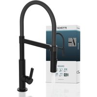 Miami Spültischarmatur, Schwarz matt, mit Soft-Touch Schlauch Miami Spültischarmatur, Schwarz matt, mit Soft-Touch Schlauch von SCHÜTTE