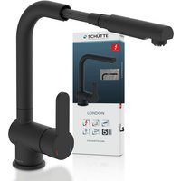 SCHÜTTE Spültischarmatur »LONDON«, Schwarz von SCHÜTTE