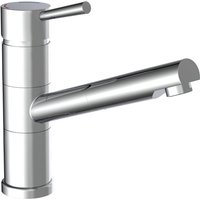 SCHÜTTE Spültischarmatur »Unicorn«, Messing, glänzend, ⅜" - silberfarben von SCHÜTTE