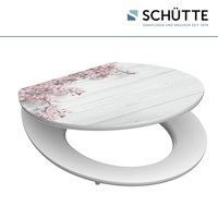 SCHÜTTE WC-Sitz, mit Absenkautomatik, oval, MDF - bunt von SCHÜTTE