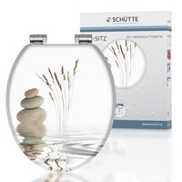 SCHÜTTE WC-Sitz »BLUE DROP«, MDF, oval, mit Softclose-Funktion - bunt SCHÜTTE WC-Sitz »BLUE DROP«, MDF, oval, mit Softclose-Funktion - bunt von SCHÜTTE