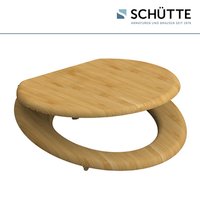 SCHÜTTE WC-Sitz »NATURAL BAMBOO«, bambus, oval - braun von SCHÜTTE