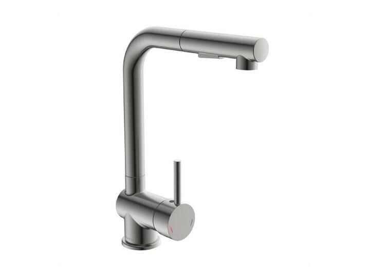 Schütte Spültischarmatur PARMA chrom Herausziehbare Geschirrbrause, Eco-Click-Funktion, grau, Graphit matt Schütte Spültischarmatur PARMA chrom Herausziehbare Geschirrbrause, Eco-Click-Funktion, grau, Graphit matt von SCHÜTTE