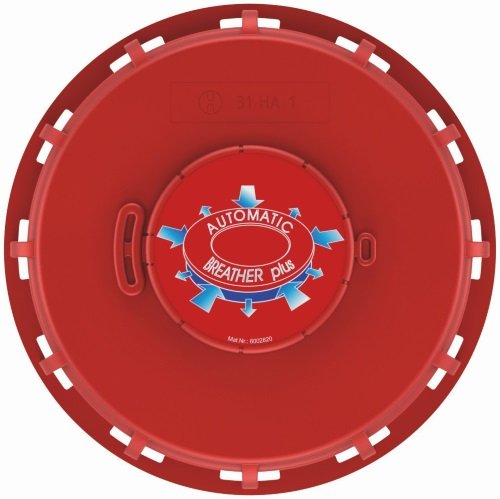 SCHÜTZ IBC Deckel NW150 - rot- G2-Bel.-Entl.-Vent. - TPE-V - FKM-Membrane von SCHÜTZ