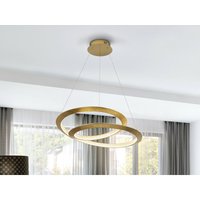 Schuller Eternity Integrierte LED-Hänge-Deckenleuchte Gold 3000K von SCHULLER LIGHTING