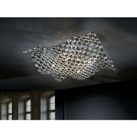 Schuller Lighting - Schuller Sat - 5 Light Crystal Flush Deckenleuchte Chrom, G9 von SCHULLER LIGHTING