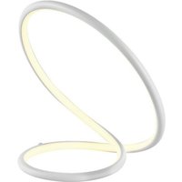 Schuller infinito Dimmbare integrierte LED-Tischlampe Mattweiß 3000K 750Lm von SCHULLER LIGHTING