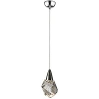 Schuller aquaria Integrierte LED-Pendel-Deckenleuchte Chrom, transparent 3000K 450Lm von SCHULLER LIGHTING